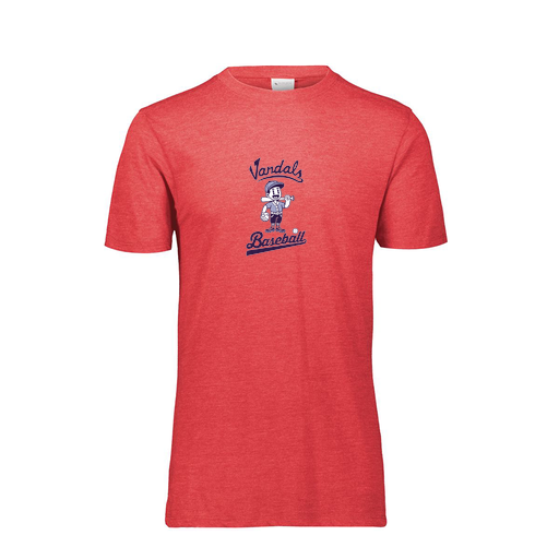 [FTSCUBRD-YS-LOGO3] Youth Ultra-blend T-Shirt (Youth S, Red, Logo 3)