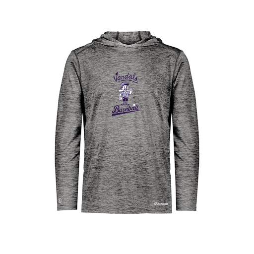 [FOLHCGBK-AS-LOGO3] Men's Charge Hoodie (Adult S, Black, Logo 3)