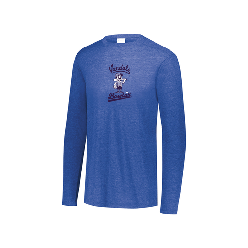 [FTLCUBRY-YS-LOGO3] Youth LS Ultra-blend T-Shirt (Youth S, Royal, Logo 3)