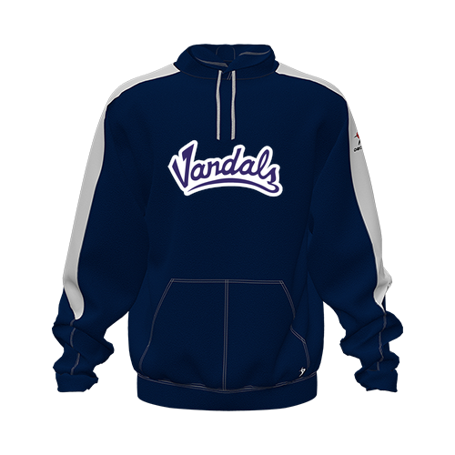 [CUS-DFW-HOOD-FLC-LSL-NVY-YXS-LOGO1] Hoodie (Youth XS, Navy, Logo 1)