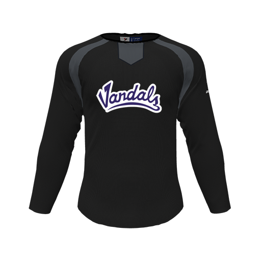 [CUS-DFW-PULL-FLC-CNK-LSL-BLK-YS-LOGO1] Pullover (Youth S, Black, Logo 1)