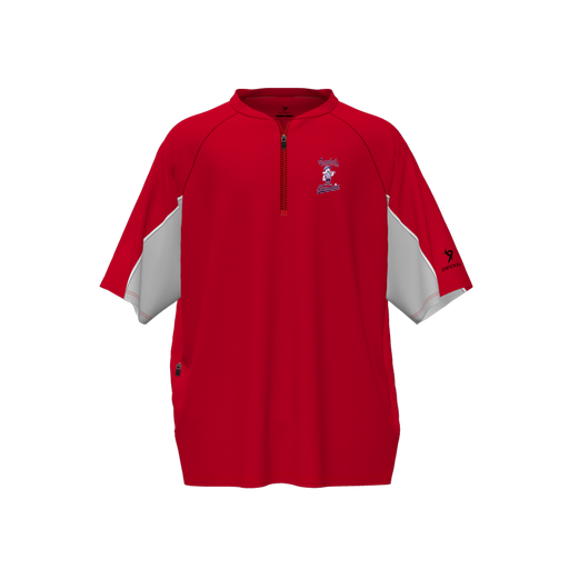 [CUS-DFW-WIND-PER-SSL-RED-YS-LOGO3] Wind Jacket (Youth S, Red, Logo 3)