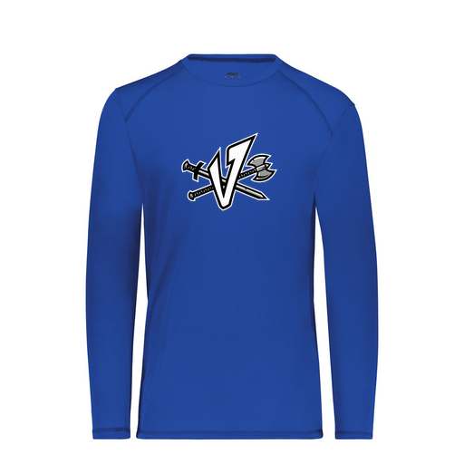 [6845.060.S-LOGO2] Men's SoftTouch Long Sleeve (Adult S, Royal, Logo 2)