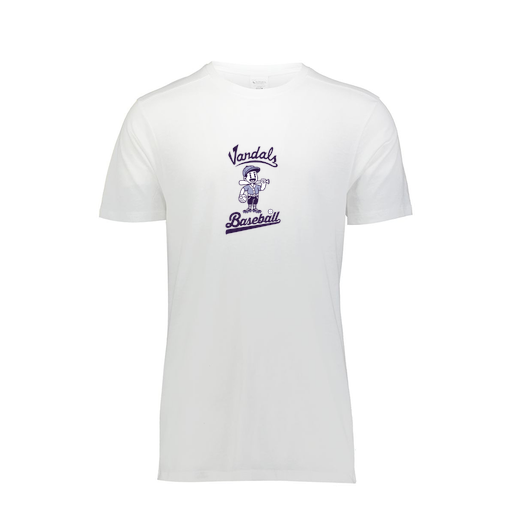 [FTSCUBWH-YS-LOGO3] Decker Youth Tri-Blend T-Shirt - Short Sleeve (Youth S, White, Logo 3)