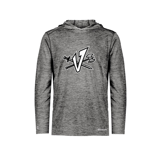 [FOLHCGBK-YS-LOGO2] Youth Charge Hoodie (Youth S, Black, Logo 2)
