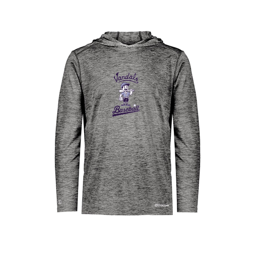 [FOLHCGBK-YS-LOGO3] Decker Youth Charge Hoodie (Youth S, Black, Logo 3)