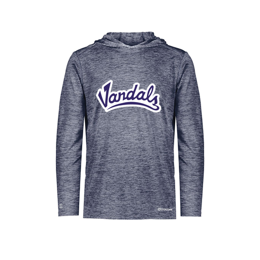 [CUS-DFW-CHGHOOD-PER-LSL-NVY-YS-LOGO1] Youth Charge Hoodie (Youth S, Navy, Logo 1)