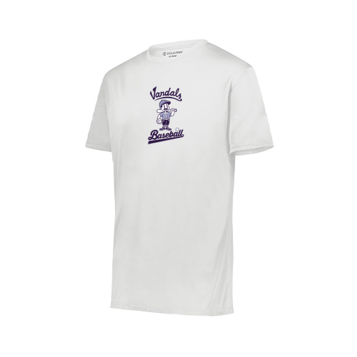 [222818.005.S-LOGO3] Men's Movement Dri Fit Shirt (Adult S, White, Logo 3)