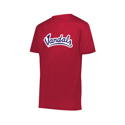 [222818.083.S-LOGO1] Men's Movement Dri Fit Shirt (Adult S, Red, Logo 1)