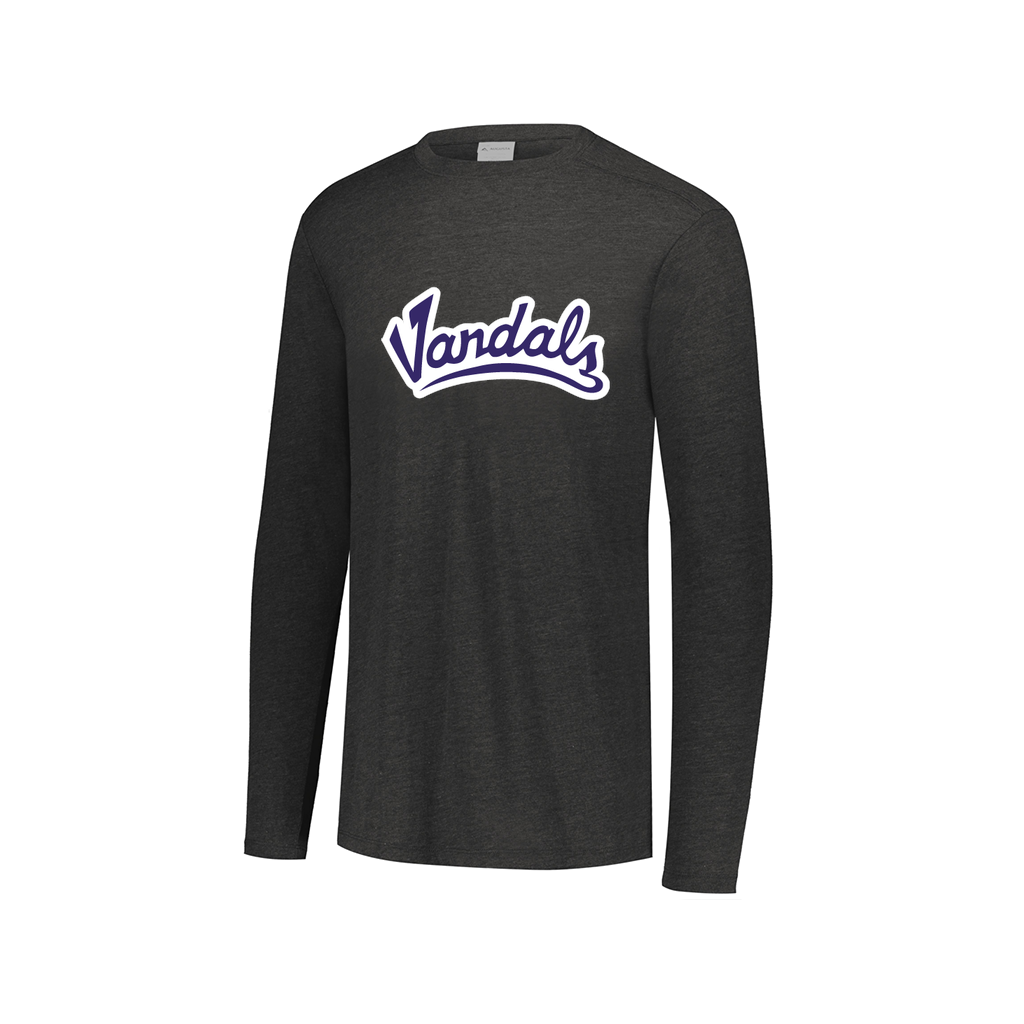 Decker Men's Tri-Blend T-Shirt - Long Sleeve