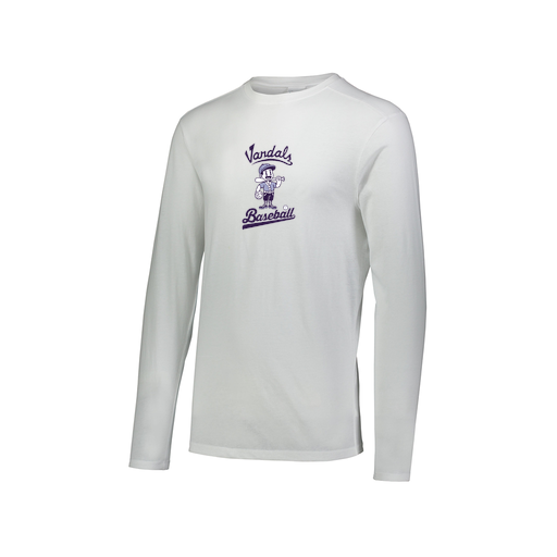 [3075.005.XS-LOGO3] Men's LS Ultra-blend T-Shirt (Adult XS, White, Logo 3)