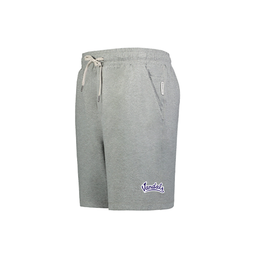 [223504.013.XS-LOGO1] Men's Ventura Soft Knit Shorts (Adult XS, Silver, Logo 1)