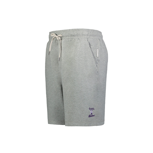 [223604.013.S-LOGO3] YOUTH Ventura Soft Knit SHORTS (Youth S, Silver, Logo 3)
