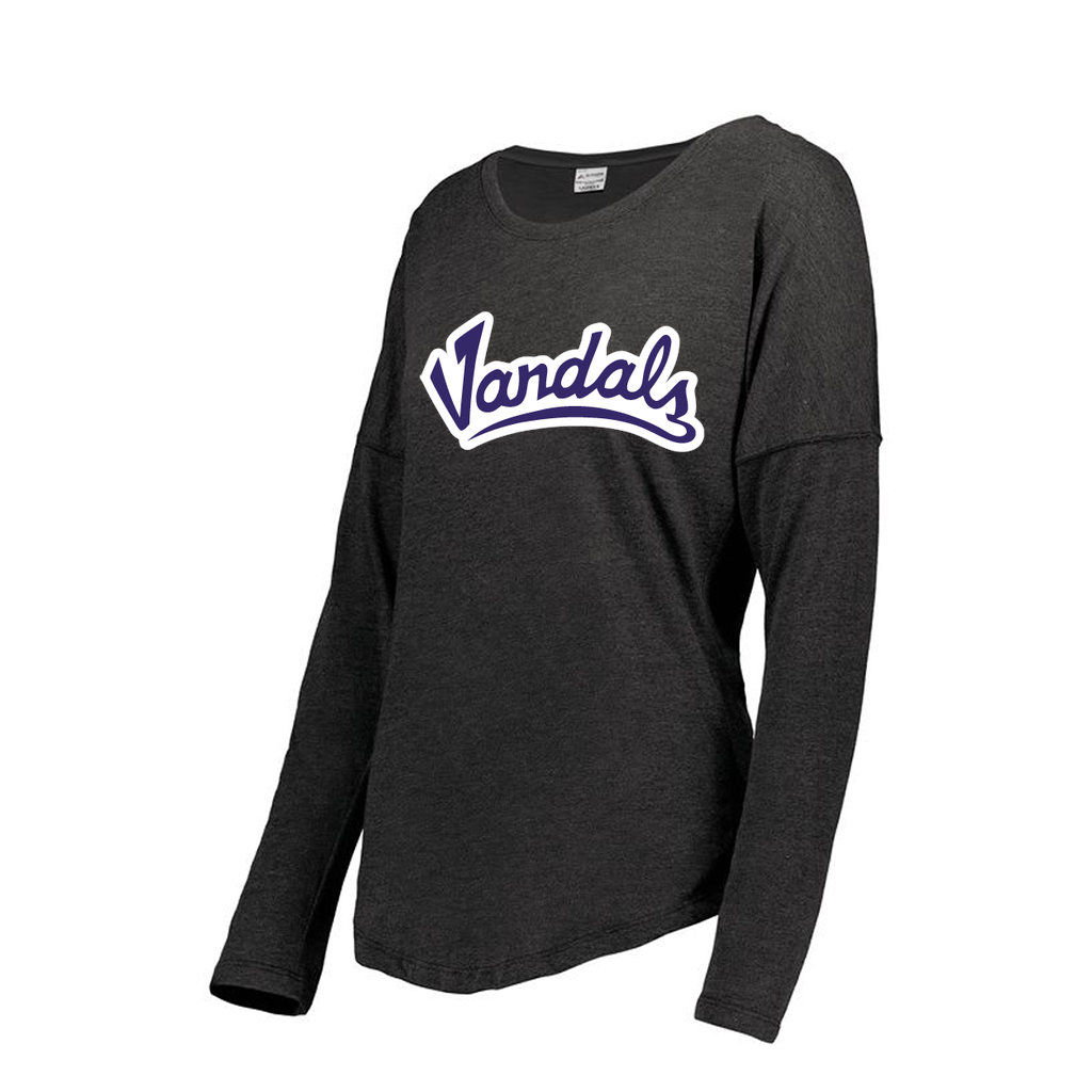 Decker Women's Tri-Blend T-Shirt - Long Sleeve